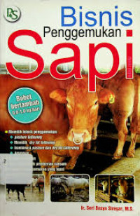 Bisnis Penggemukan Sapi / Sori Basya Siregar