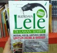 Budidaya Lele Di Lahan Sempit/Sri Rahayu